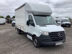 Mercedes Benz Sprinter Luton curtainsider with tail lift