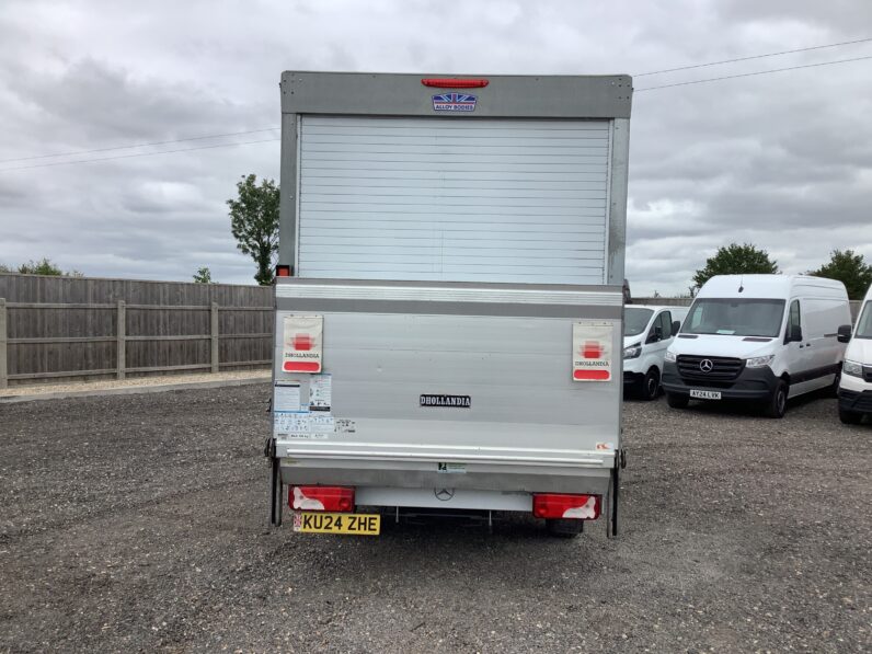 Mercedes Benz Sprinter Luton curtainsider with tail lift