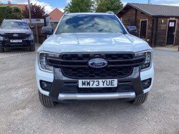 Ford Ranger Wildtrak – 73 Plate – White – Electric Roller Shutter
