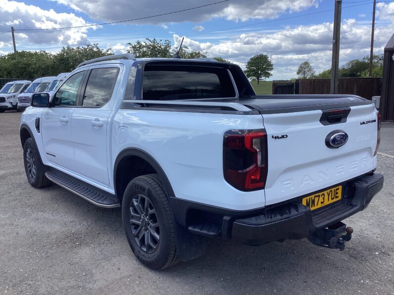 Ford Ranger Wildtrak – 73 Plate – White – Electric Roller Shutter