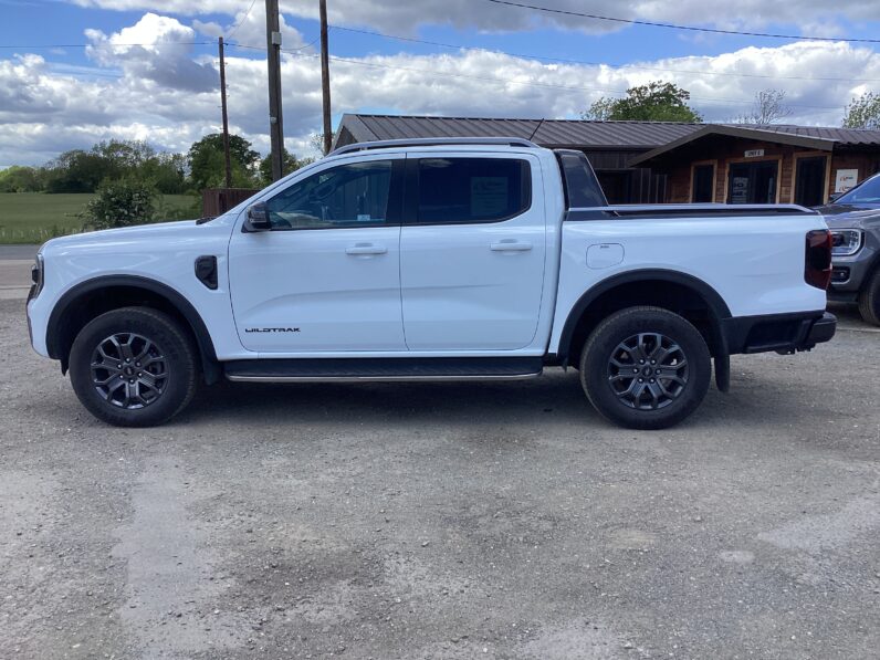 Ford Ranger Wildtrak – 73 Plate – White – Electric Roller Shutter