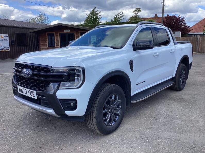 Ford Ranger Wildtrak – 73 Plate – White – Electric Roller Shutter